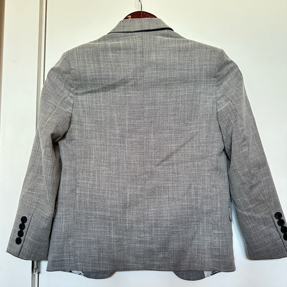 Calvin Klein Sz 8 Boys Gray Blazer